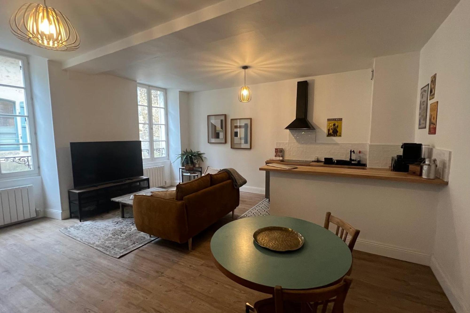 Appartement La Caresse De L'Amarante Mortagne-au-Perche Dış mekan fotoğraf